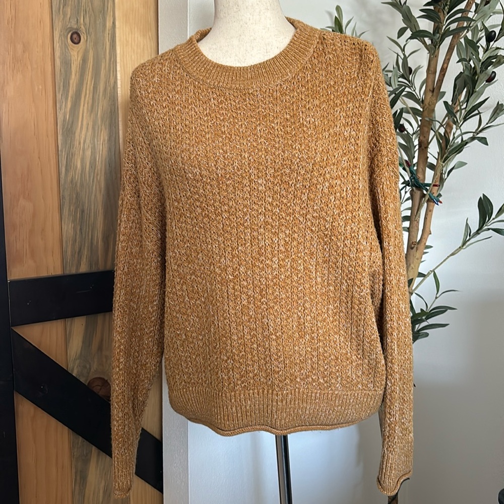 Gold sweater size large